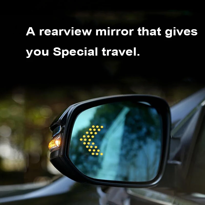 

AUDEW Newest Auto 360 Wide Angle Rearview Mirror Car Unique Arc Side Blindspot Blind Spot Mirror For VOLKSWAGEN Golf 13-17