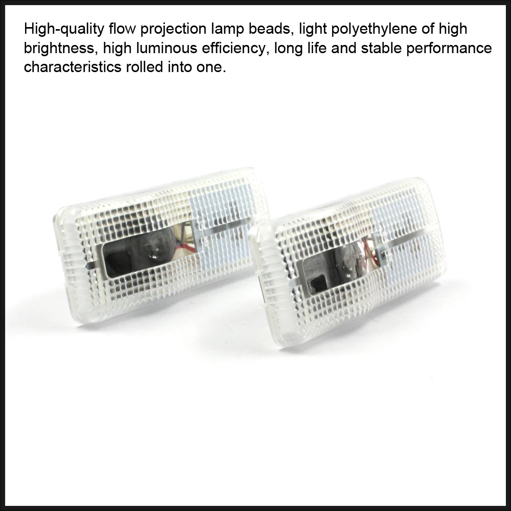 2x سيارة الباب LED مجاملة ترحيب جهاز عرض ليزر شعار شبح ظل ضوء لسيتروين C-كواتر C-TRIOMPHE بيكاسو C4L C5 c2 C3