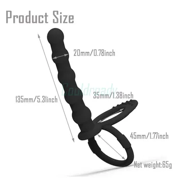 Double Penetration Vibrator Sex Toys Penis Strapon Dildo Vibrators, Strap On Anal Plug for Man Adult Sex Toys for Beginner 5