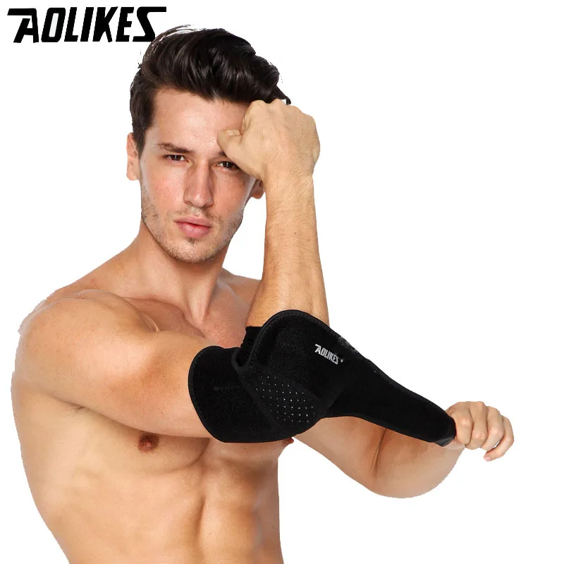Aolikes 1PCS Sports Safety Band Elastic Volleyball Tennis Elbow Brace