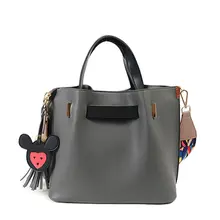 Neu Kommen Frauen Schultertasche Nubukleder Umhängetasche Quaste Crossbody Taschen für Frauen