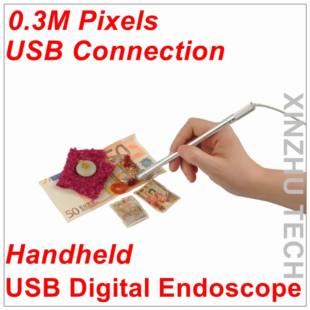 7mm Mini Waterproof Handheld USB Digital Endoscope Digital Microscope