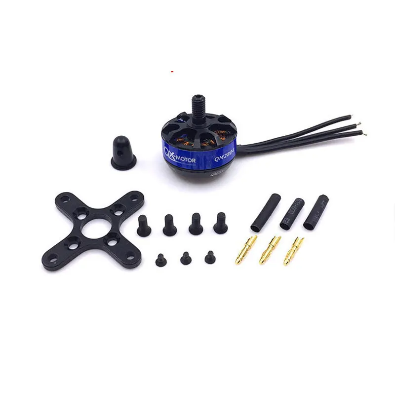 QX MOTOR QM2804 2204 2300KV бесщеточный двигатель для мини QAV210 QAV R 220 ZMR250 защитной крышкой robocat