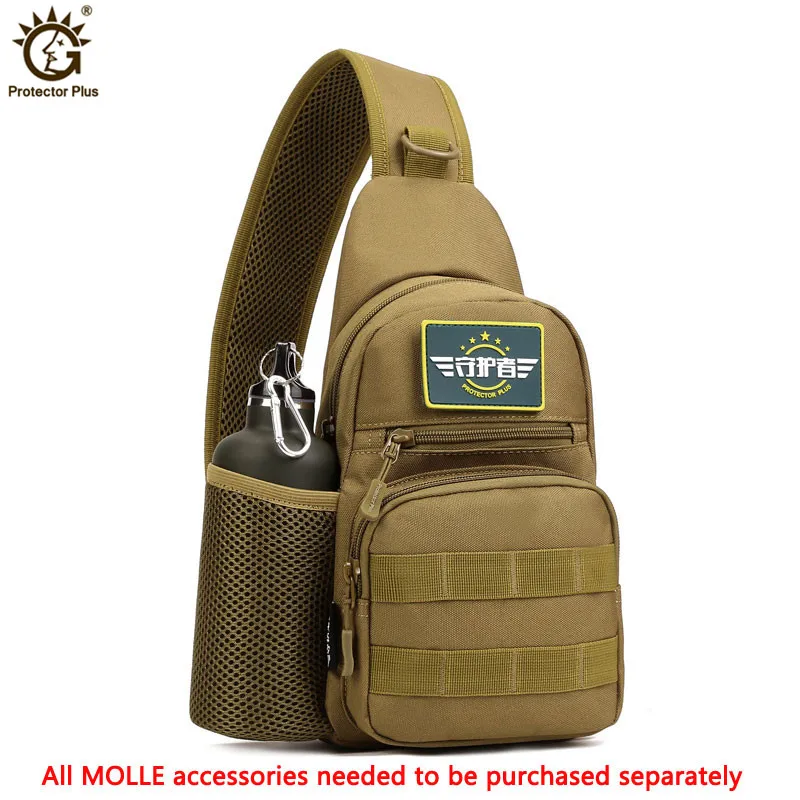 Outdoor Professional Tactical Bag Shoulder Military Tactical Camping Hiking Trekking Travel Bag Waterproof Chest Pack
