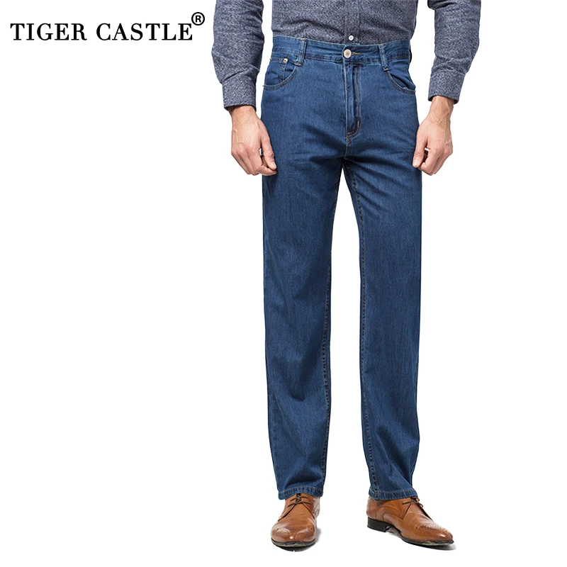 Buy High Waist Mens 100 Cotton Jeans 2018 New Summer