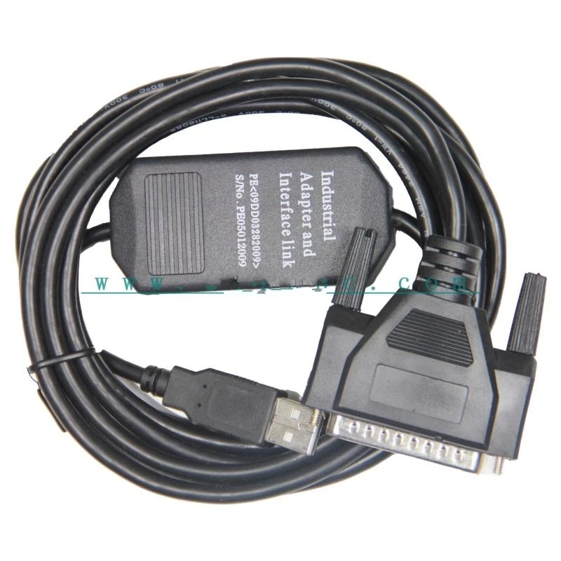H ITEC 6000 Series HMI download cable USB HITECH, 3m long 25 pin male