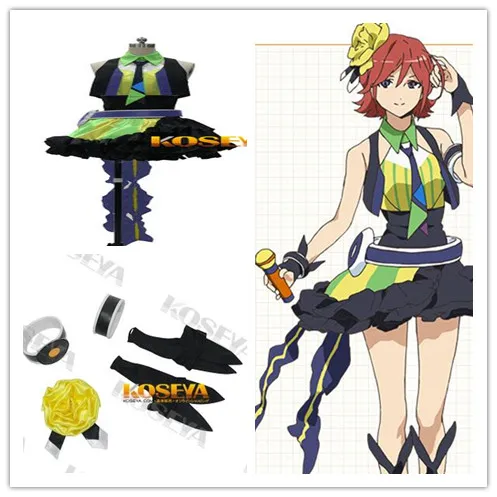 Christmas Halloween costume Macross Delta Quarter Frontier walkure Kaname Buccaneer |