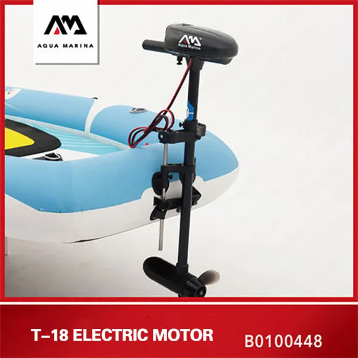 AQUA MARINA Rowing Boat T18 Inflatable Boats Electric Silent Motor 12V