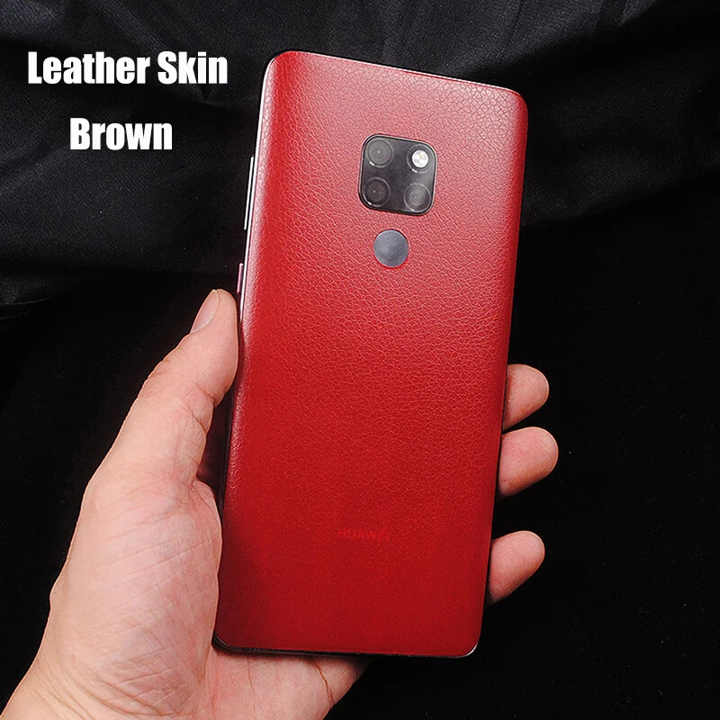 Back Film on For Huawei Mate 20 Mate 20 Lite Carbon Protective Film Sticker For Huawei Mate 20 Pro Mate 20 Lite Leather Sticker  (22)