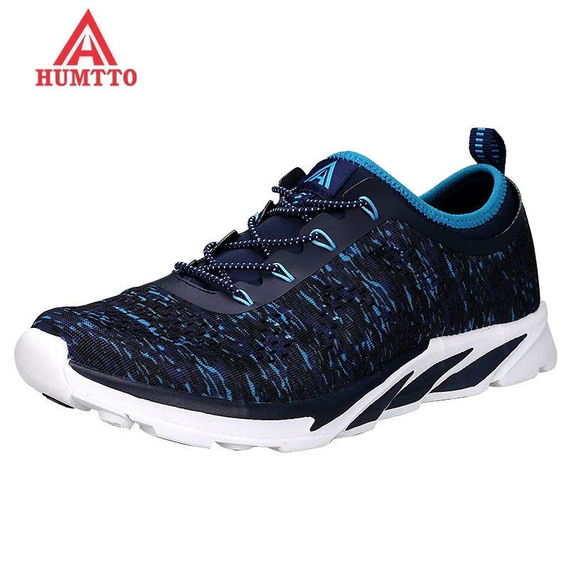 HUMTTO Light Running Shoes Men Comfortableelastic band Cushioning