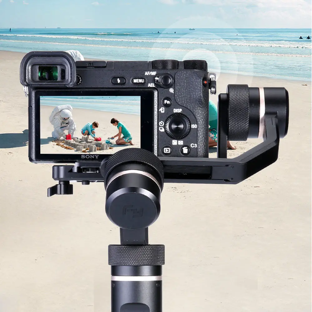 FeiyuTech Feiyu G6 плюс 3-осевой ручной шарнирный стабилизатор для камеры GoPro G6PLUS Для беззеркальных Камера карман Камера GoPro Smartphone iphone