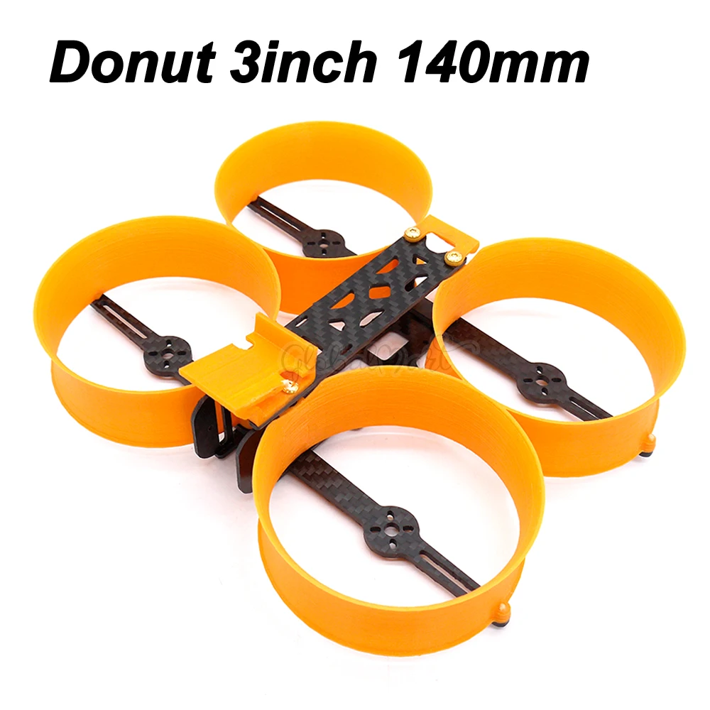 Комплект рамок Donut 3 дюйма 140 мм мини-Дрон типа H с защитной опорой совместимый