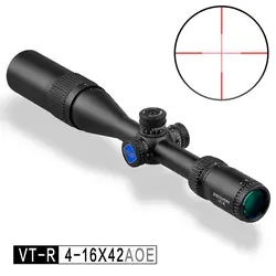 Новое открытие оптика VT-R 4-16X42 AOE Tacticle Riflescope охотничий прицел с подсветкой Охота Socpe