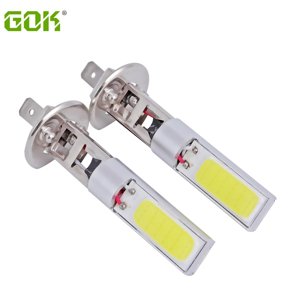 

2Pcs/Lot High Power 20W 10W cob led Super Bright H1 led cob Car Vehicle LED White Day Driving h3 881 880 h1 led Fog lamp