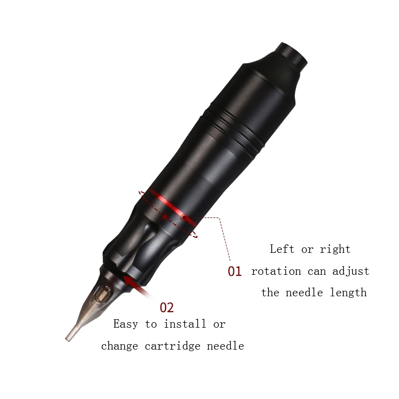Poderosa Caneta Tatuagem Máquina de Tatuagem Rotativo Permanente Maquiagem Máquina de Tatuagem Armas Sobrancelha Tatuagem Body Art 9 Cheap Pistola para tatuagem