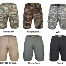 Emersongear все-погода Открытый тактические шорты брюки Camoflage Airsoft военный камуфляж Wargame