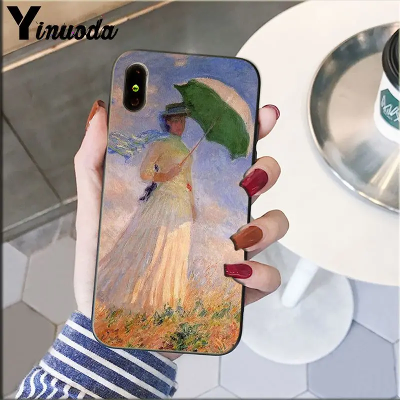 Yinuoda Клода Мона импрессионизма художника чехол для телефона для Apple iPhone 8 7 6 6S Plus X XS MAX 5 5S SE XR Чехол для мобильного телефона s