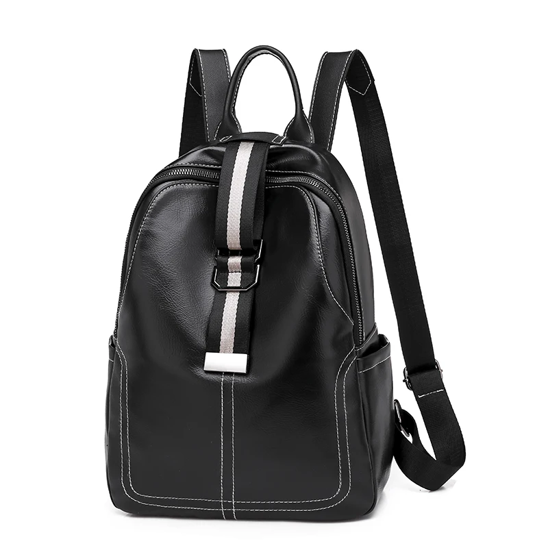

Women's Backpack Fashion Women Leather Backpacks Mochila Feminina School bag for teenage girls Female Travel Bags Sac A Dos