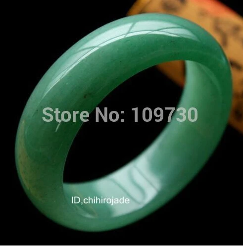 

hot sell90995 Certified 100% Natural Green Jade Bangle Bracelet 58-62mm "Handmade