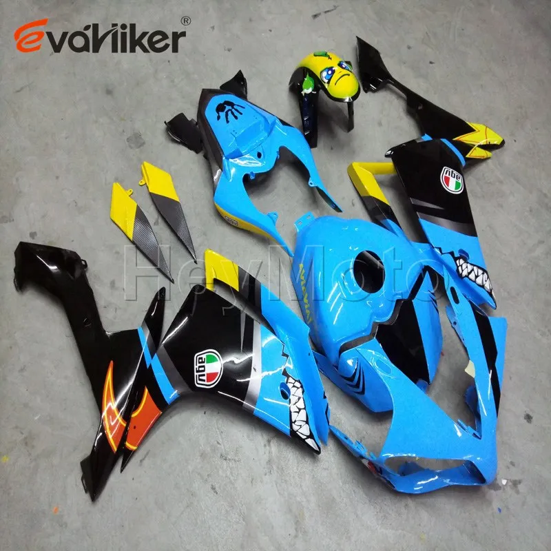 Капот мотоцикла на заказ для YZF-R1 2007-2008 YZF R1 07 08 ABS обтекатель двигателя+ винты Красный Черный литья под давлением H2