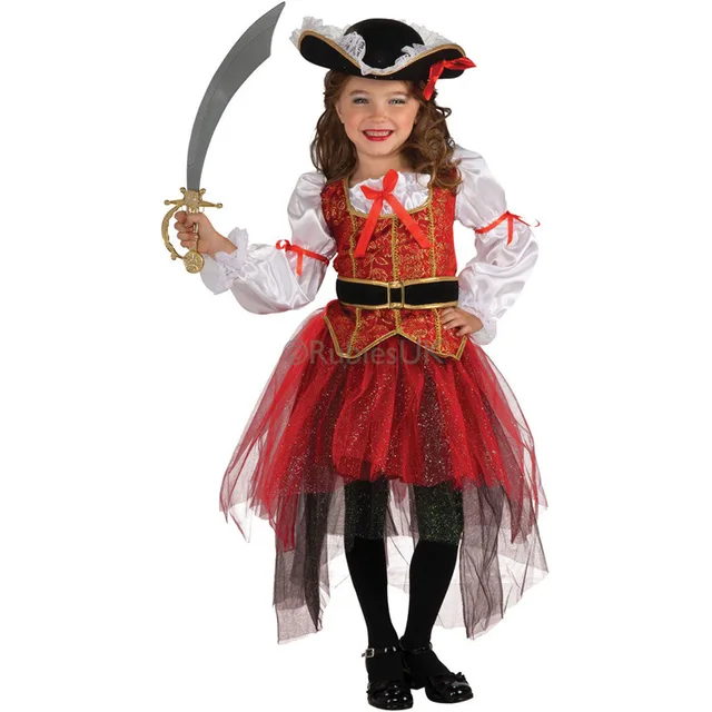 pirates costume best selling party supplies pirate cosplay girl clothing halloween costume for kids children christmas - Best Christmas Costumes pirates costume best selling party supplies pirate cosplay girl clothing halloween costume for kids children christmas - Best Christmas Costumes