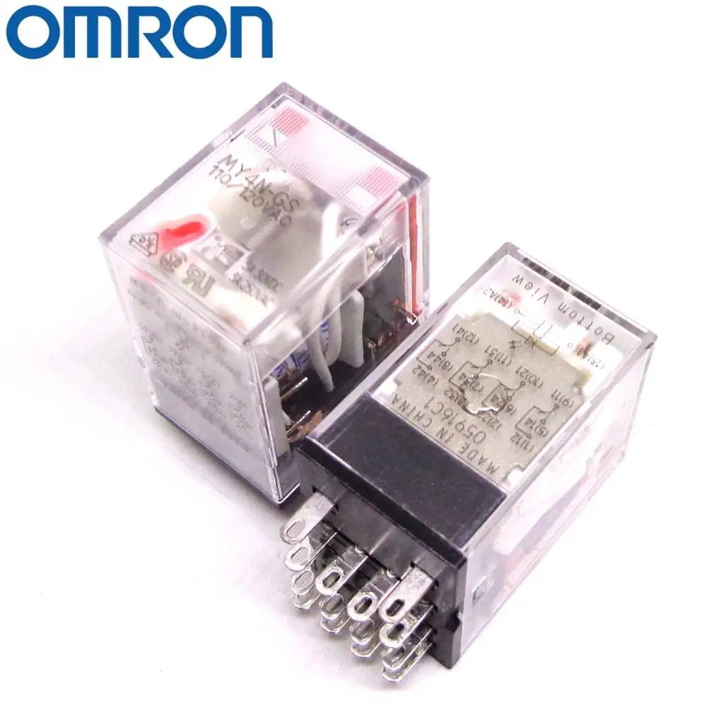 Реле OMRON MY2N GS 110 В/В переменного тока 24 В совершенно новое и оригинальное реле|Реле|