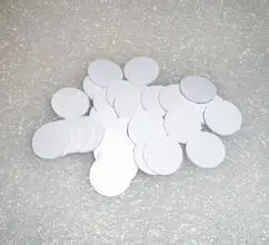 

Dia 25mm 13.56Mhz ISO14443A RFID PVC Coin/Disc Tag with F08