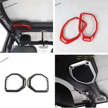 

Yimaautotrims Roof Stereo Speaker Audio Sound Loudspeaker Cover Interior Mouldings Kit For Jeep Wrangler JL 2018 - 2020 Colorful