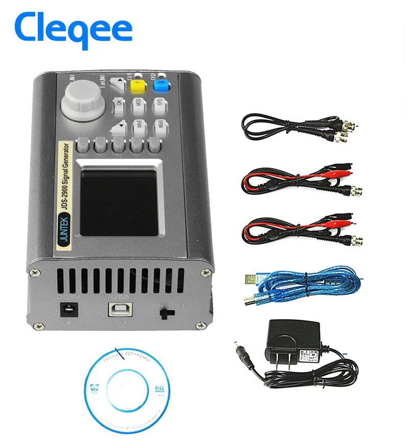 high quality Cleqee JDS2900 15MHz 30MHz 40MHz 50MHz 60MHz digital control dual channel DDS function signal generator | Инструменты