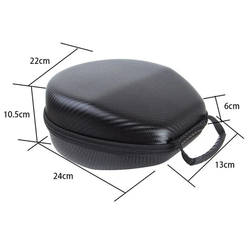 Convenient Headphones Bag Waterproof EVA Hard Storage Case Cover Protective Bag Compatible For Universal Headphones 30AP1204