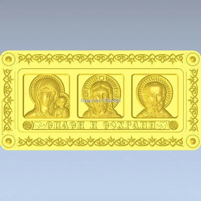 

High quality New 3D model for cnc 3D carved figure sculpture machine in STL file The Mother Of God_Jesus