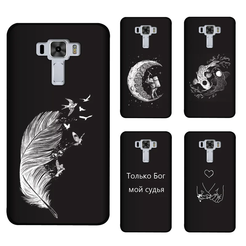 

Soft Silicone TPU 5.5inch For Asus Zenfone 3 Laser ZC551KL Case Cover Painting Matte Phone Cases For Asus ZC551KL Funda