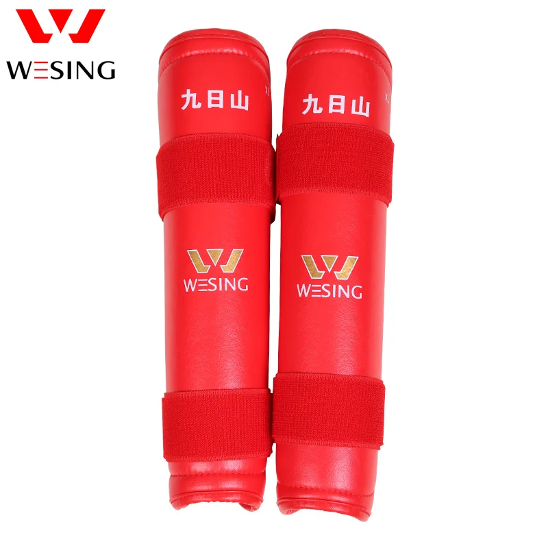Wesing Sanda Shin Guards holder Straps Stays rash Sleeves MMA Kickboxing Muay thai Shin Protective Pads shin guard pads kickboxing shin guards kickboxing leg guards