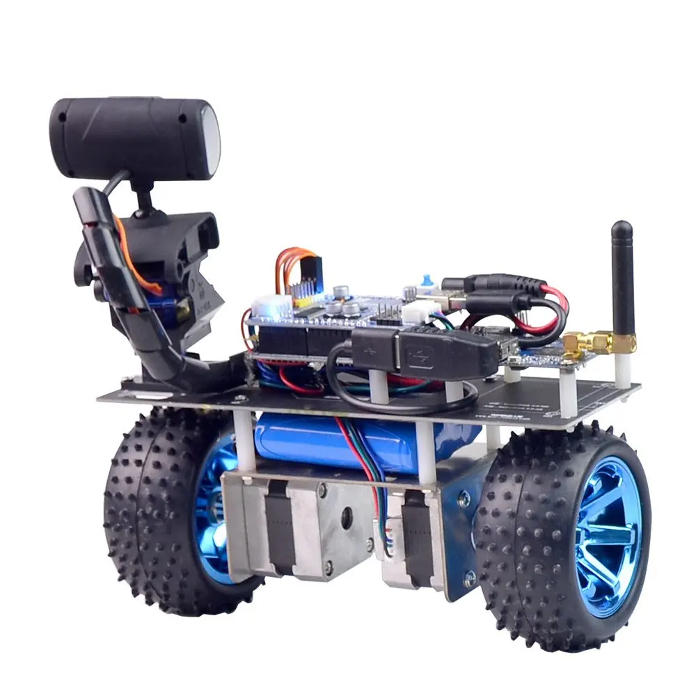 Самобалансирующийся умный робот автомобиль Roly STM32 с Wi Fi и видеомодулем