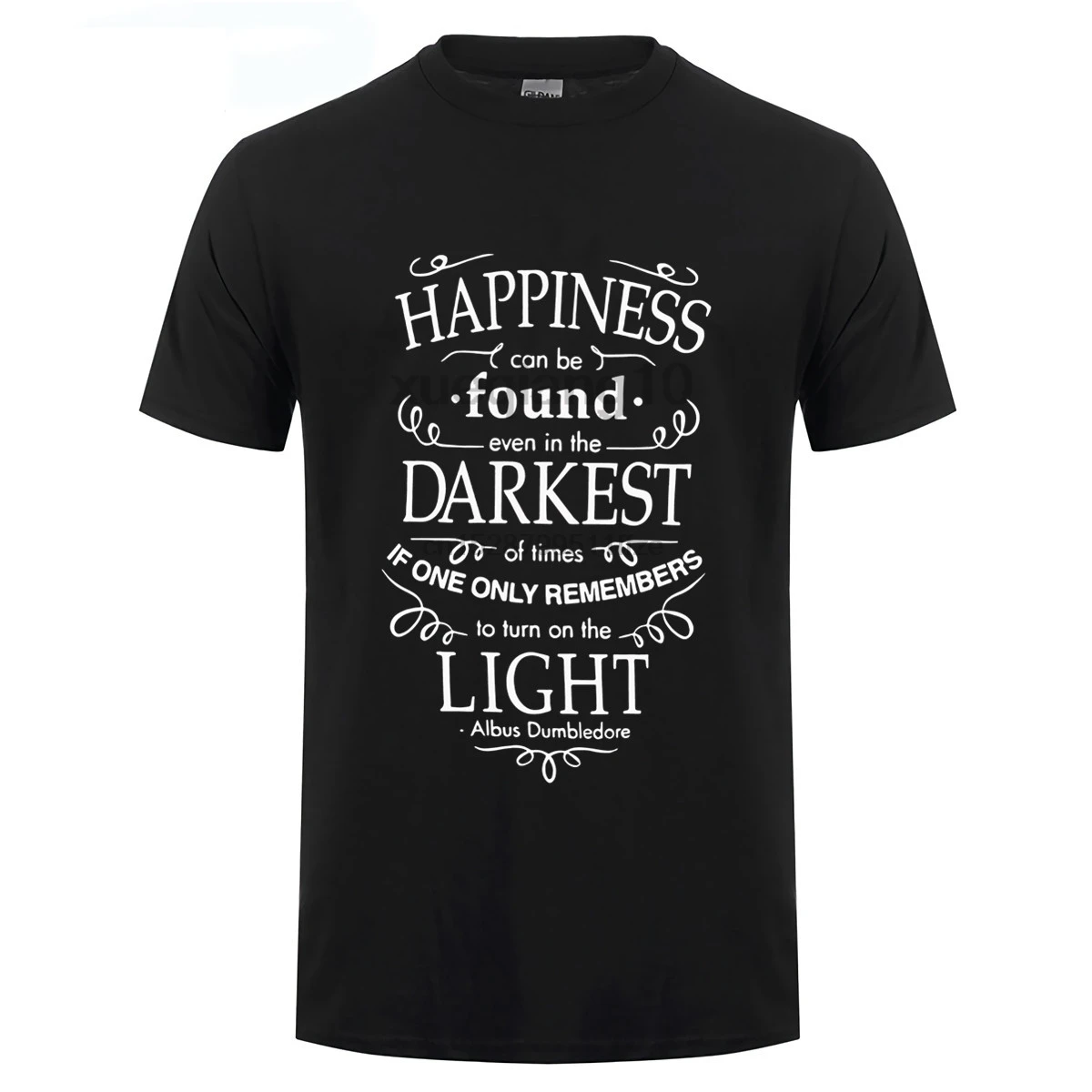

2018 hot selling Harry T shirt funny movie Happiness Can Be Found Even In The Darkest T Shirt Potter T Shirt