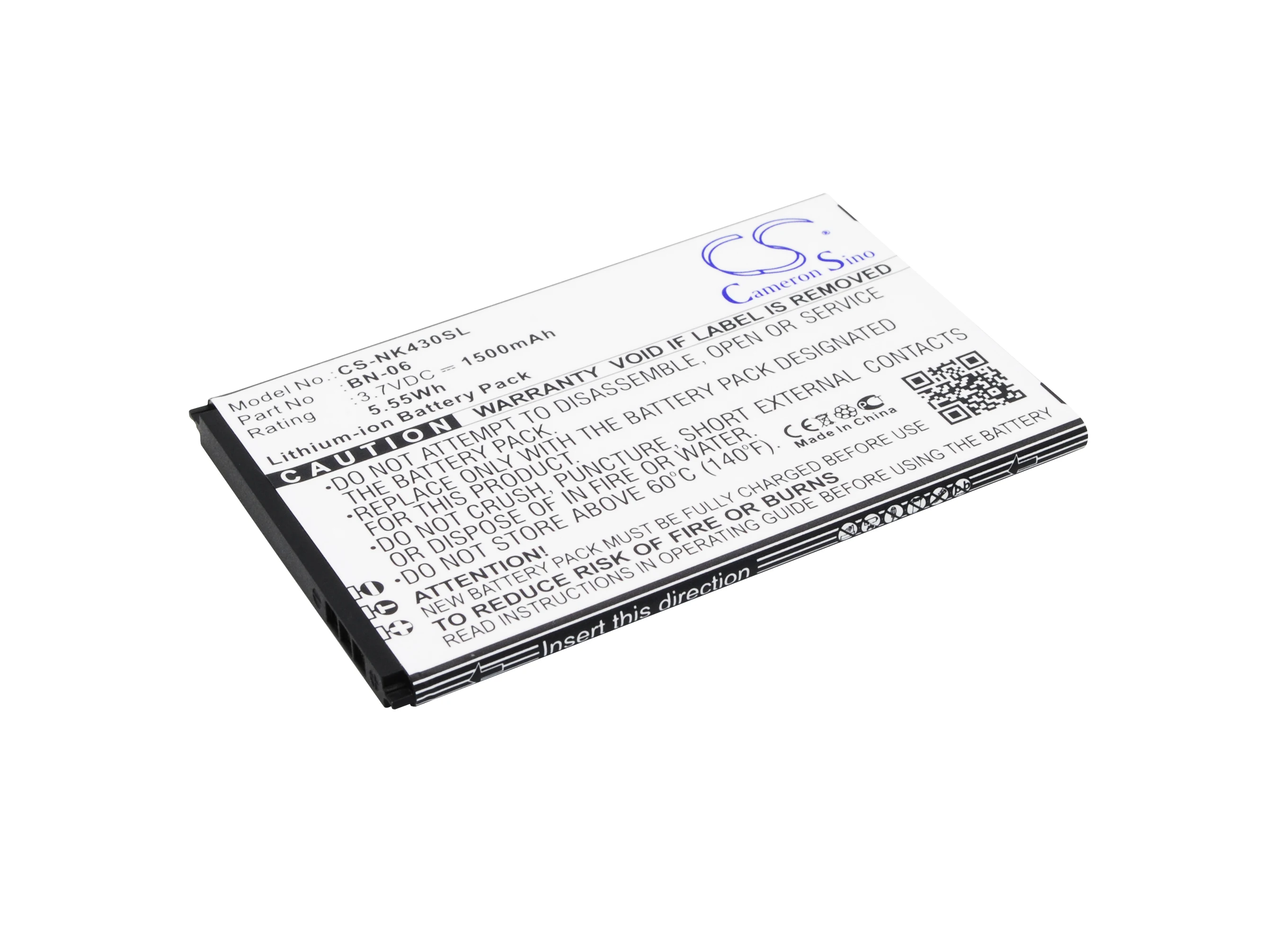 Аккумулятор Cameron Sino на 1500 мАч для Nokia Lumia 430 с двумя SIM картами|cameron sino|battery 1500mahbattery for