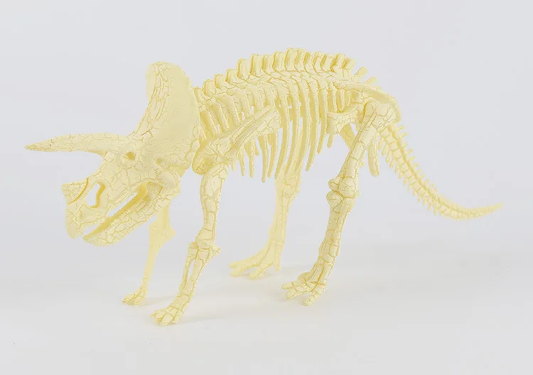 Новый DIY скелет динозавра из динозавров окаменелости из 4 d модель Детские игрушки пользу игрушки развития интеллекта