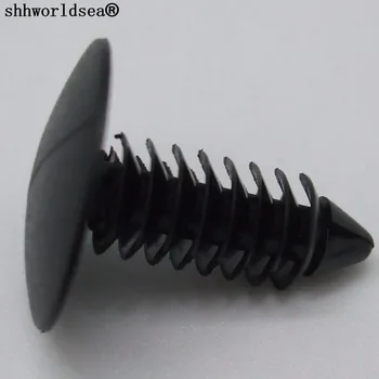 

shhworldsea 100pcs fender & bumper shield retainer 1605396 for Chry:6030441 for Ford:385577S,W705589-S300 plastic clip