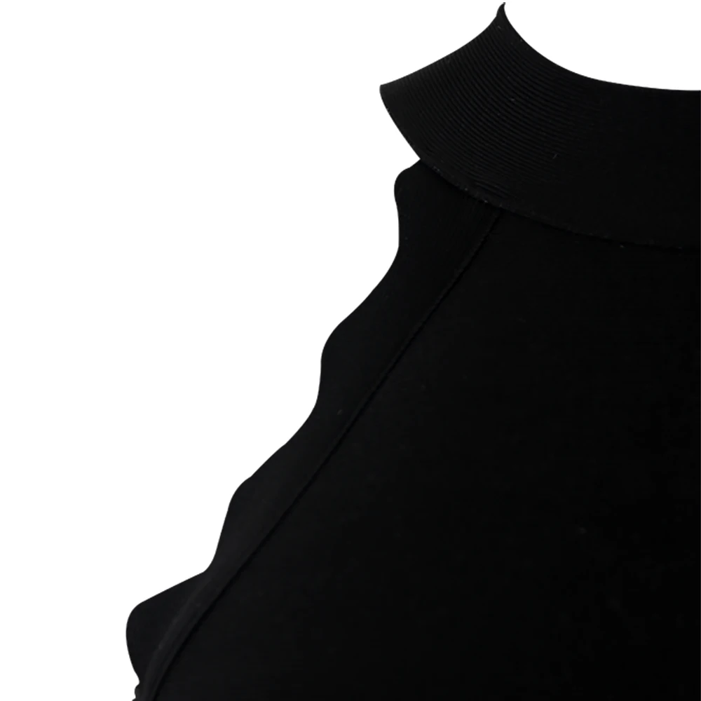 Новейшее Сексуальное Черное женское Бандажное платье знаменитое дизайнерское модное вечернее платье Vestido