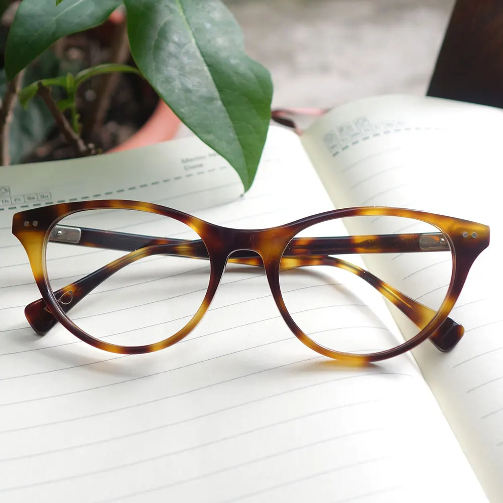

Designer acetate optical prescription glasses frames women