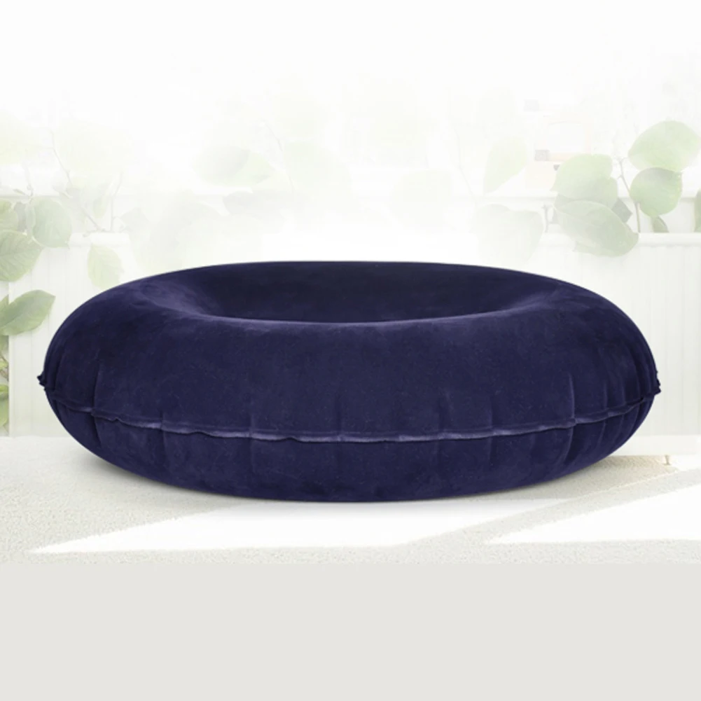 Donut Pillow Inflatable Round Seat Cushion Medical Hemorrhoid Donut Pillow Inflatable Round Seat Cushion Medical Hemorrhoid Pillows For Home Office Chair Pad Travel In From Garden On