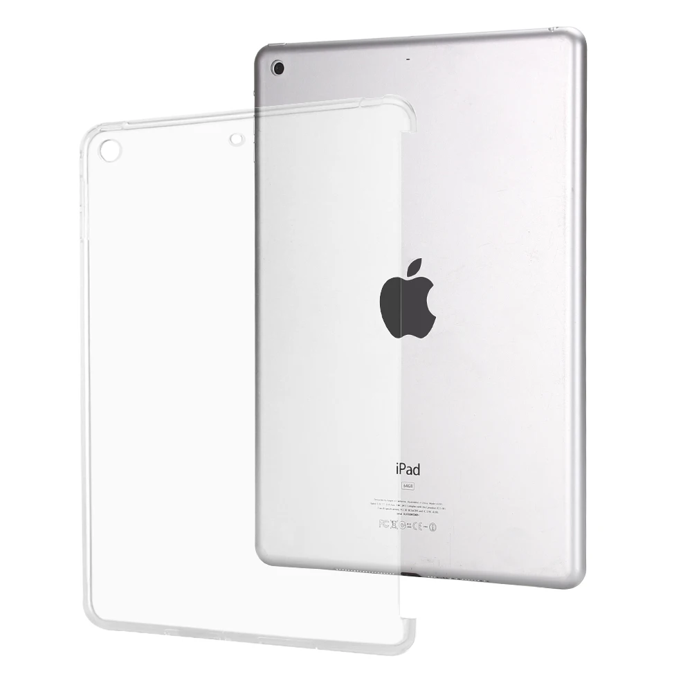 Buy Soft TPU Tablet Back Case Cover For iPad Air 9.7 Silicone Transparent Cover
