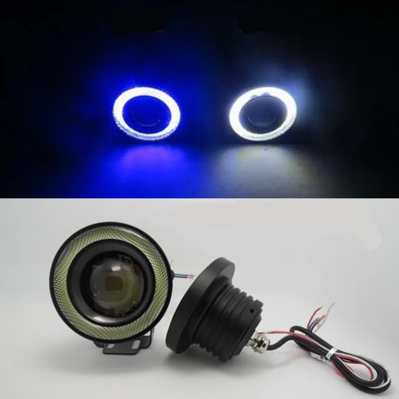 Huiermeimi 2Pcs Car Fog lights 12V Auto LED Kit Driving 60W 6400lm/set