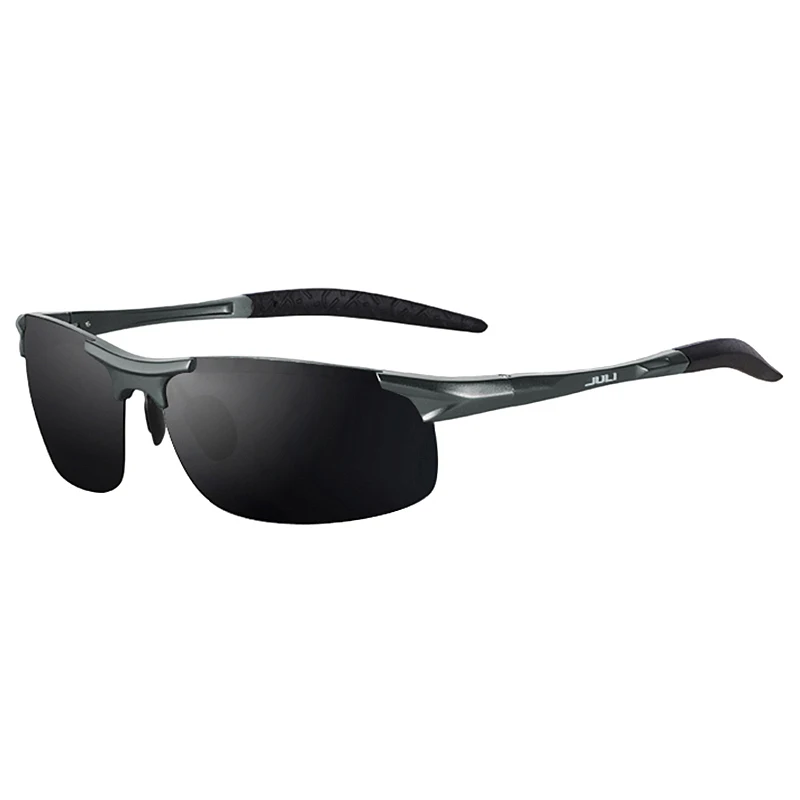 Amacoam Fietsbril, gepolariseerde zonnebril voor dames en heren, sportbril met 4 wisselglazen, winddichte fietsbril, UV400-veiligheidsbril, sportbril, wielrennen, hardlopen, golf, baseball