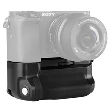Meike MK-A6300 Vertical Multi Power Battery Hand Grip for Sony A6300 A6000 A6400 A6100 Camera work with 1 or 2 NP-FW50 battery