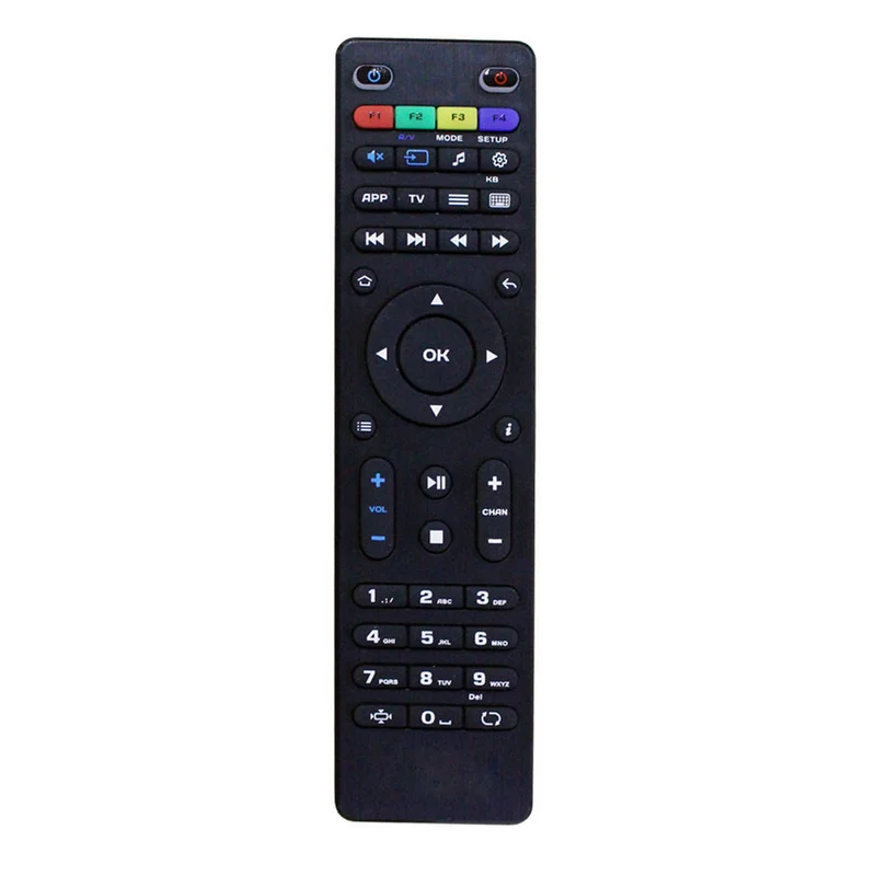 Mayitr 1pc Replacement Remote Control Black Plastic Remote Controller for Mag250 254 256 260 261 270 IPTV TV Box