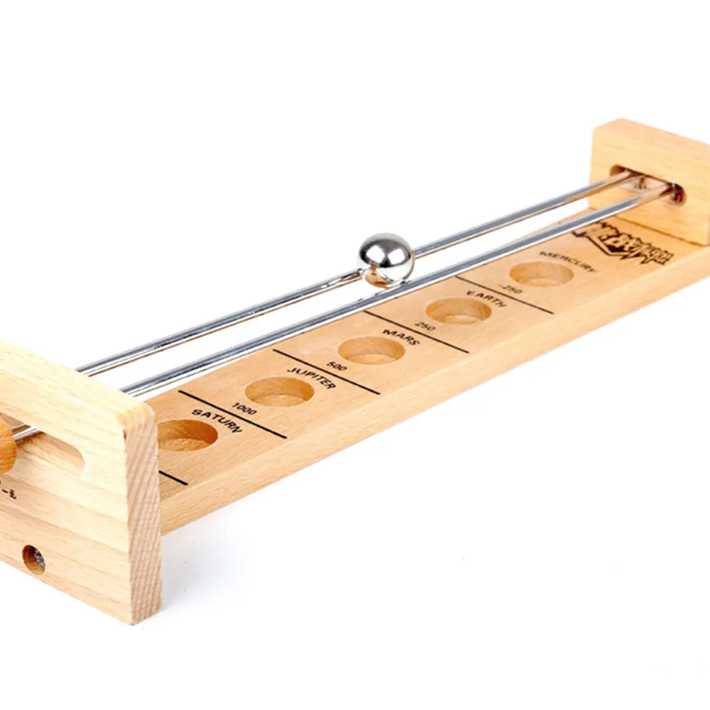 Leg Vise Ball Solar System Toy Wooden Decor Practice Hobby Board Game Safe Material Diy Gift Interesting