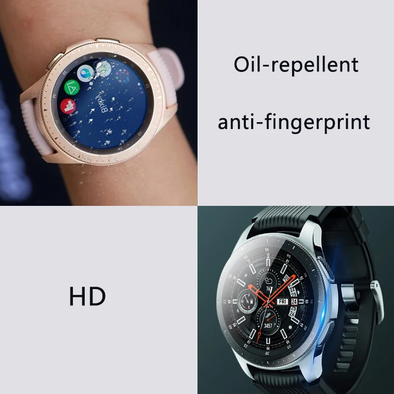 Для samsung Galaxy Watch 42 мм 46 мм защита экрана из закаленного стекла Анти-взрыв анти-осколки Защитная пленка для Galaxy 42 46 мм