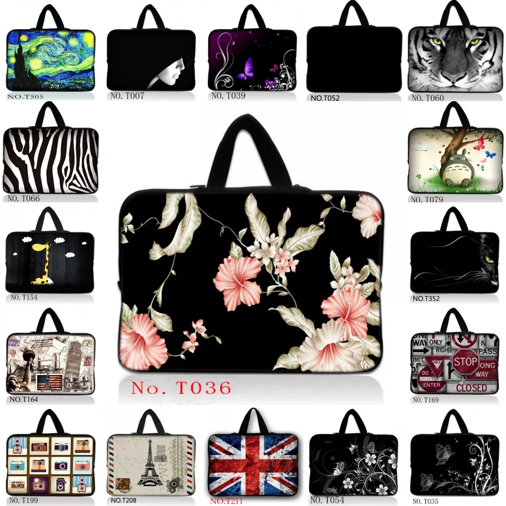 

10.1 11.6 13.3 15.6 17.3" 17 inch Computer Notebook Bag Neoprene Laptop Sleeve Case For Android Tablet 13.3" Notebook/Lenovo HP