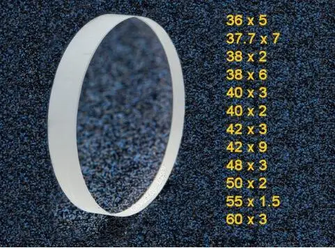 

Laser Protective Windows Dia.36 37.7 38 40 42 48 50 55 60mm Quartz Fused Silica for Fiber Laser 1064nm P0595-58601